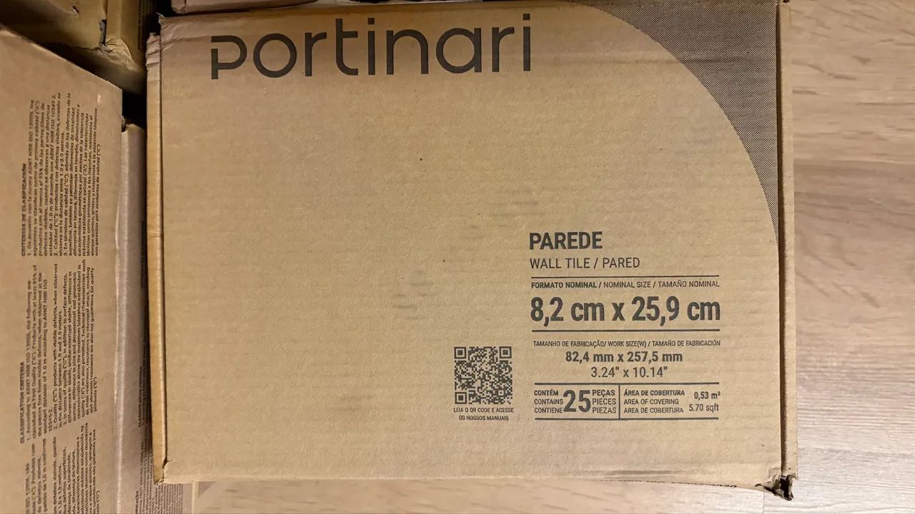 Revestimento Portinari Tijolinho Vitta