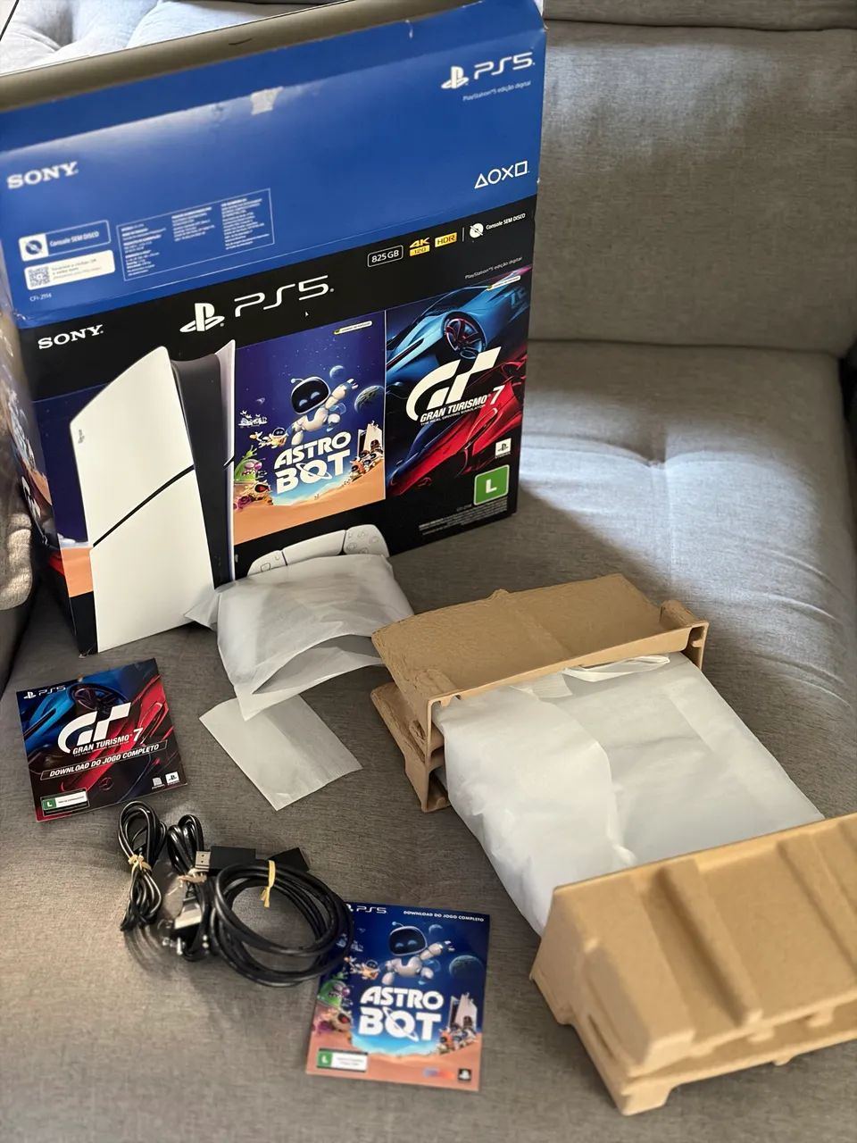 Ps5 slim digital Novo