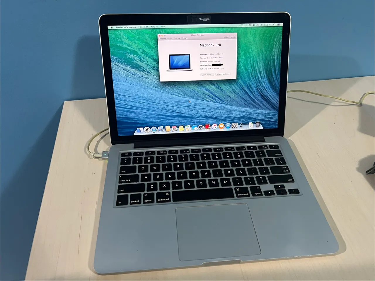 macbook pro retina 13 2013