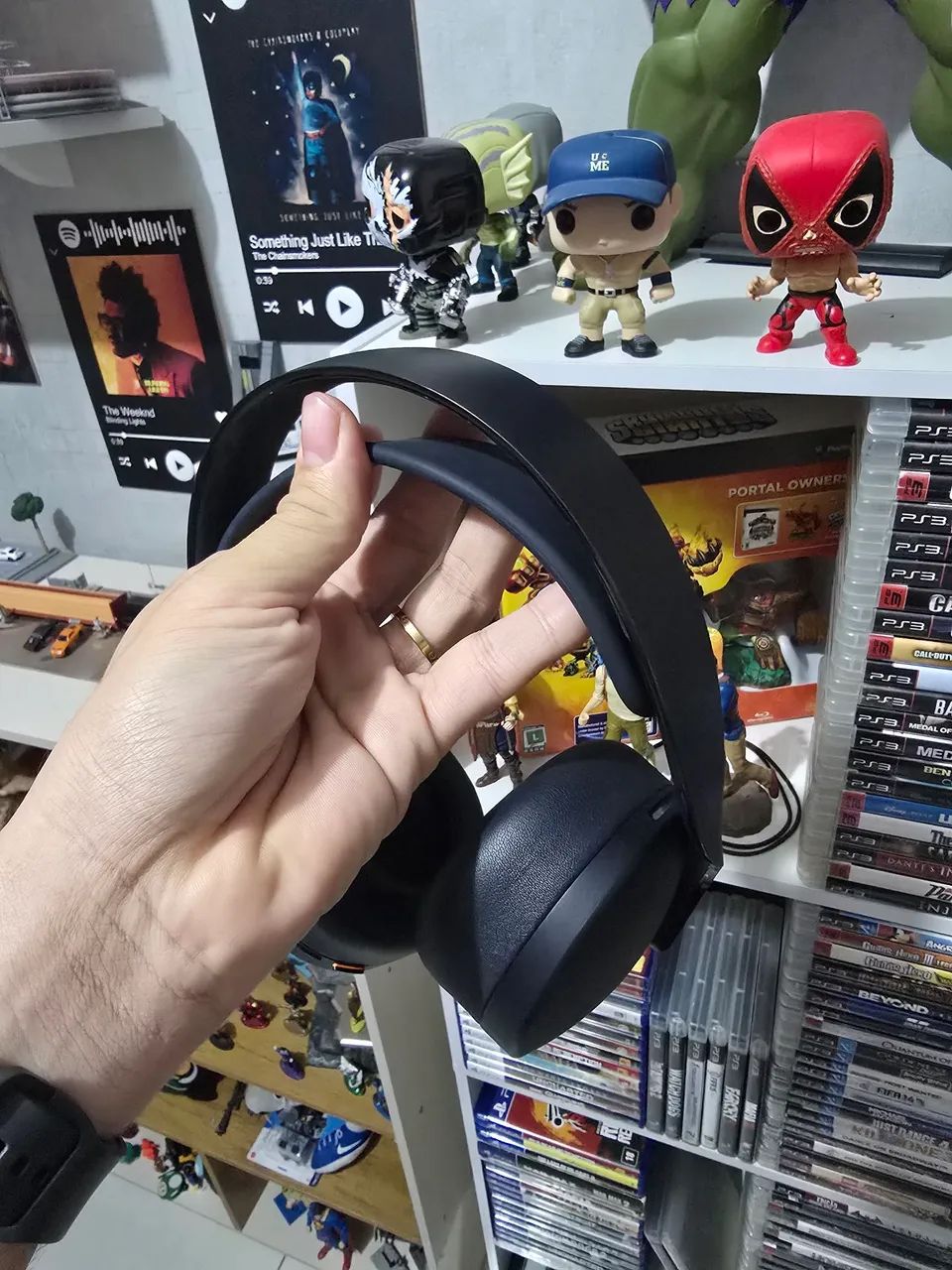 Headset pulse 3d Playstation Black - Foto 4