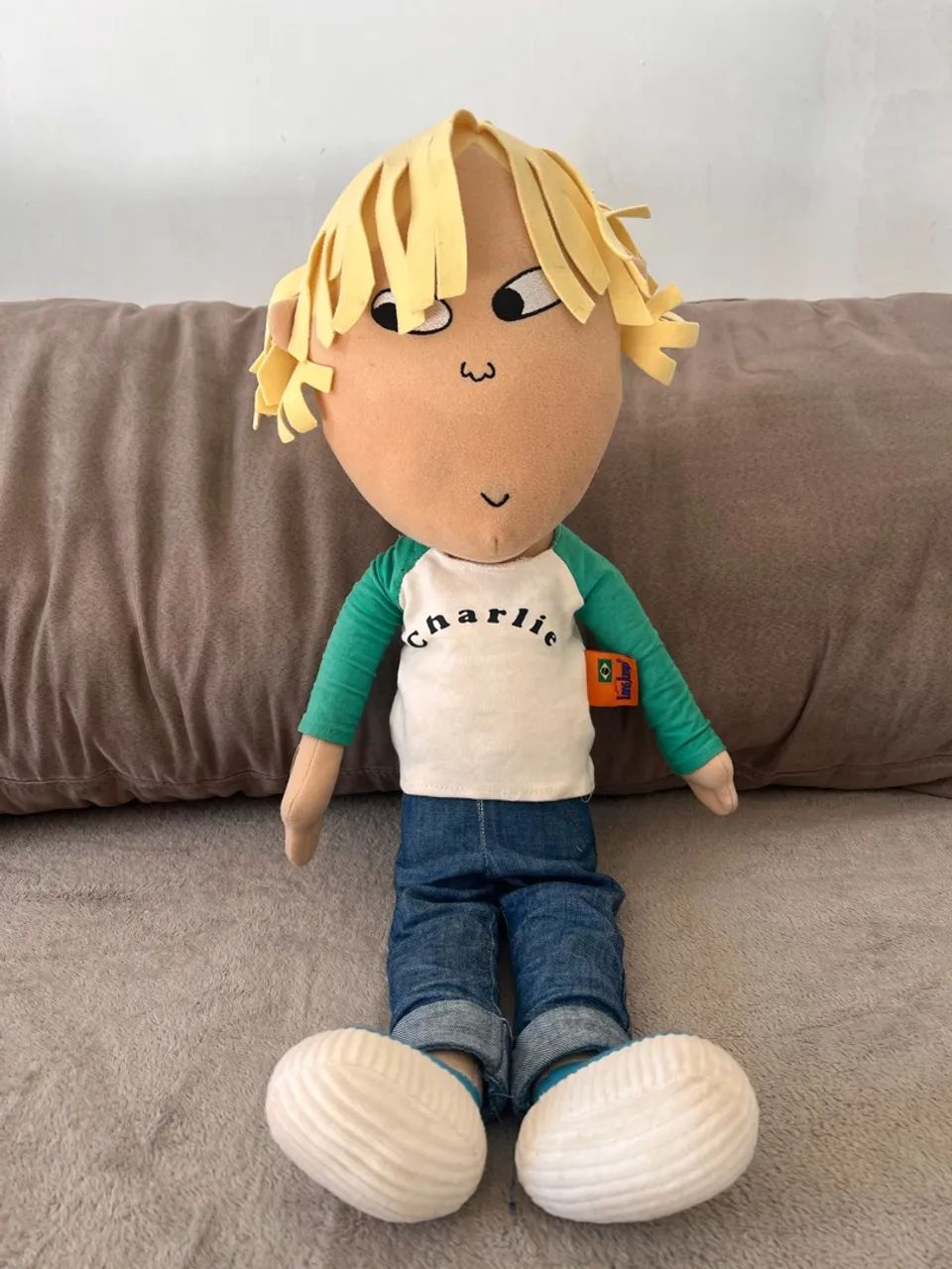 Boneco Charlie 60 cm GRANDE