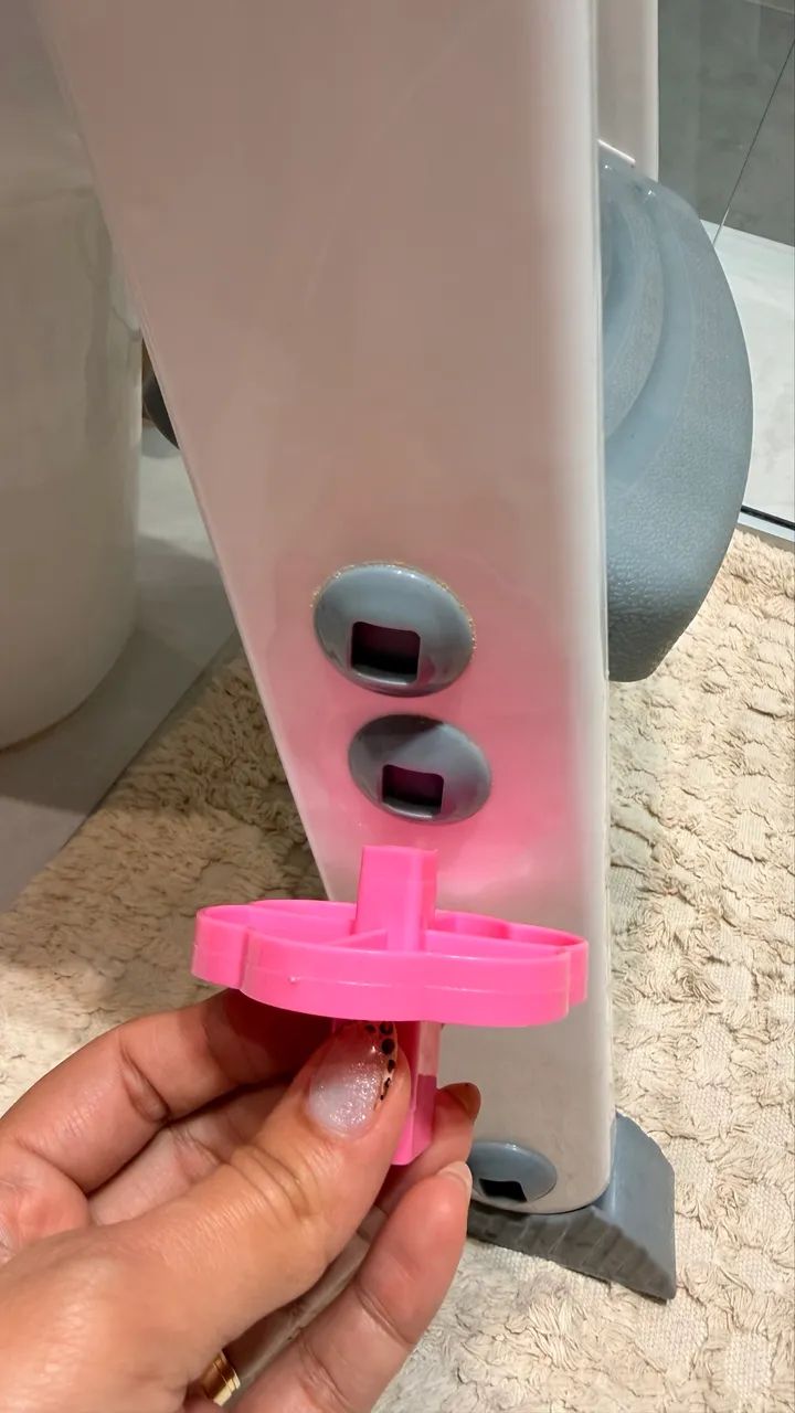 Redutor de assento de vaso sanitário com escada - Foto 5