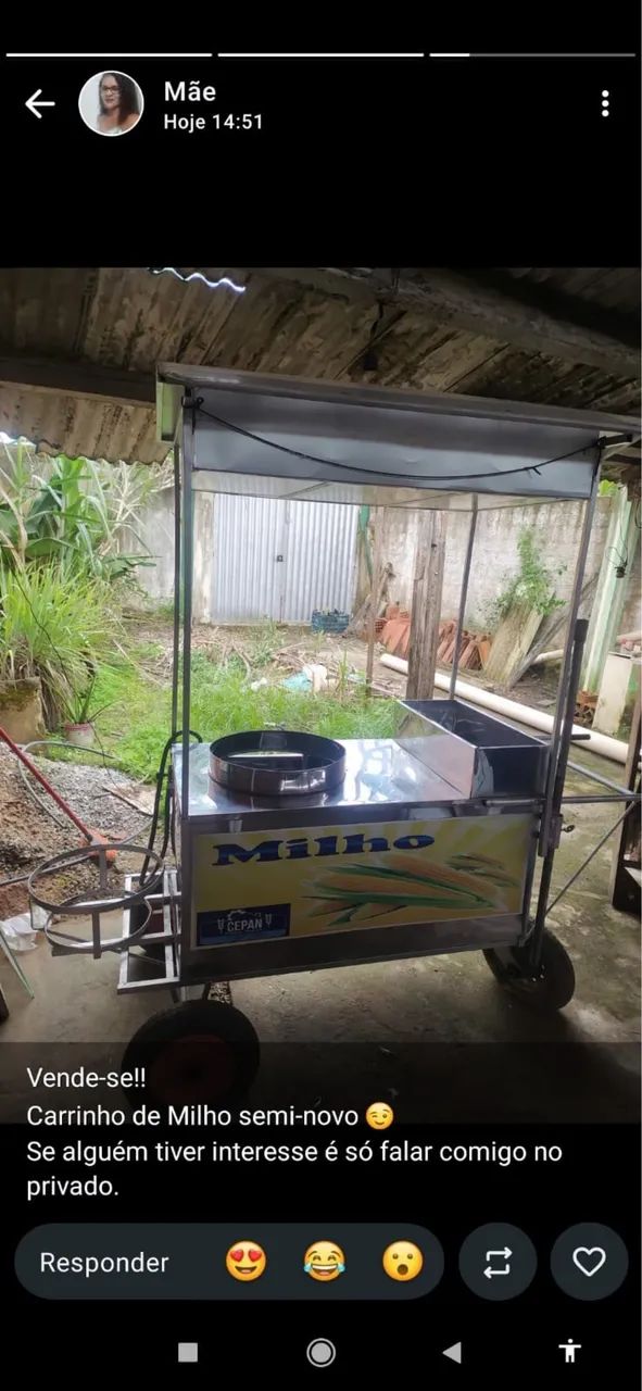 Carrinho de milho adaptado - Foto 2
