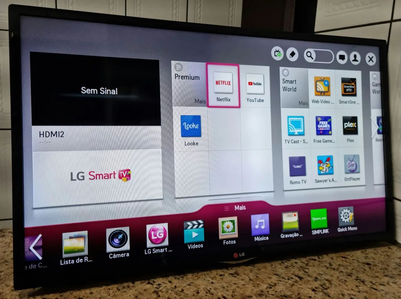 Tv smart 39 polegadas LG  - Foto 3