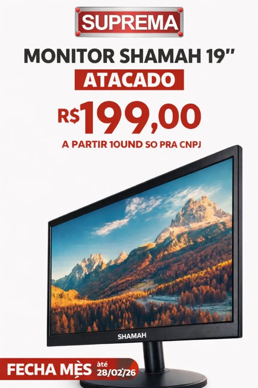 MONITOR 19.5" LACRADO COM GARANTIA VALOR PRA COMPRA A PARTIR 3UND - Foto 4