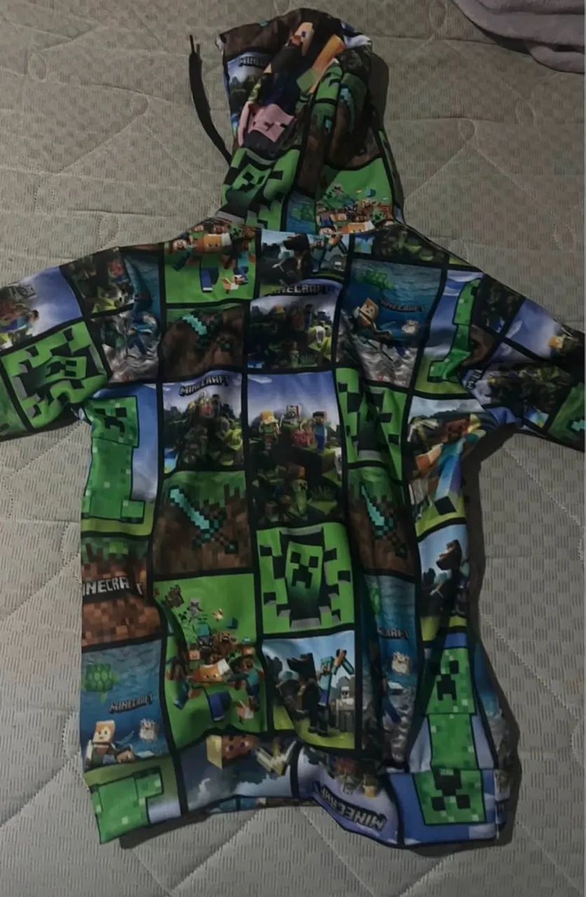 Moletom de Minecraft infantil 