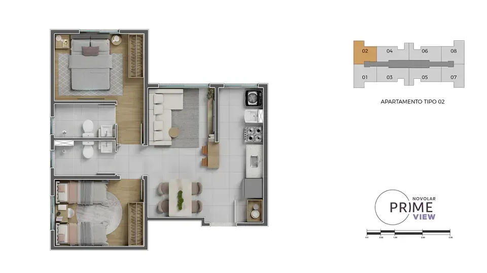 PLANTA 49m²