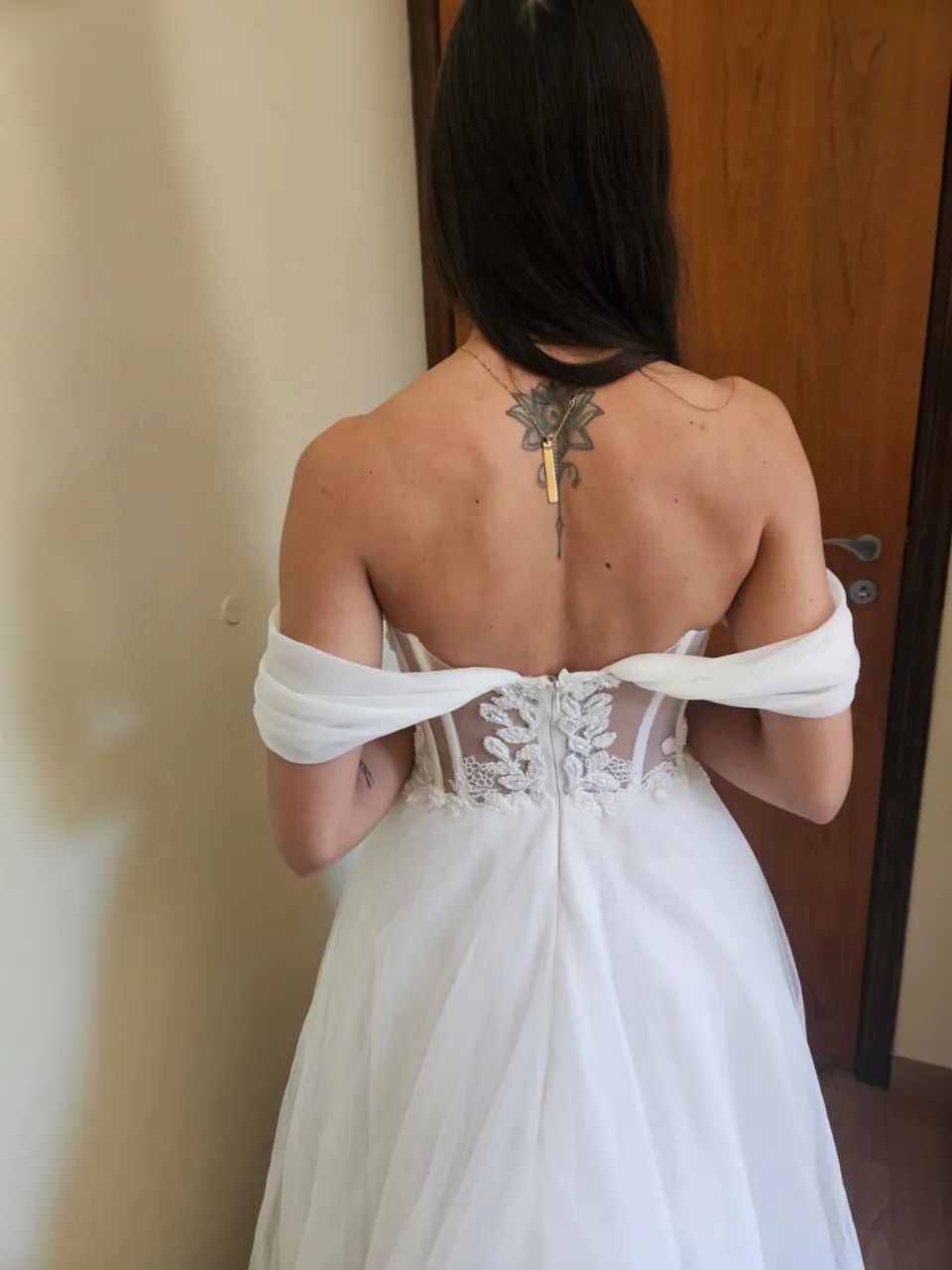 Vestido de noiva off white - Foto 3