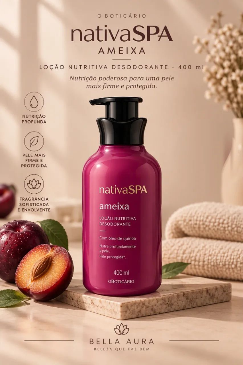 Hidratante Nativa SPA Ameixa 400 ml