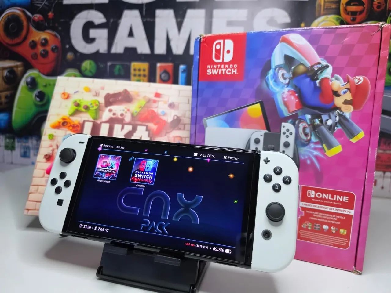 Nintendo Switch Oled Desbloqueado  - Foto 2