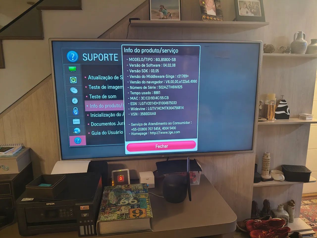 Tv LG smart 60 polegadas
