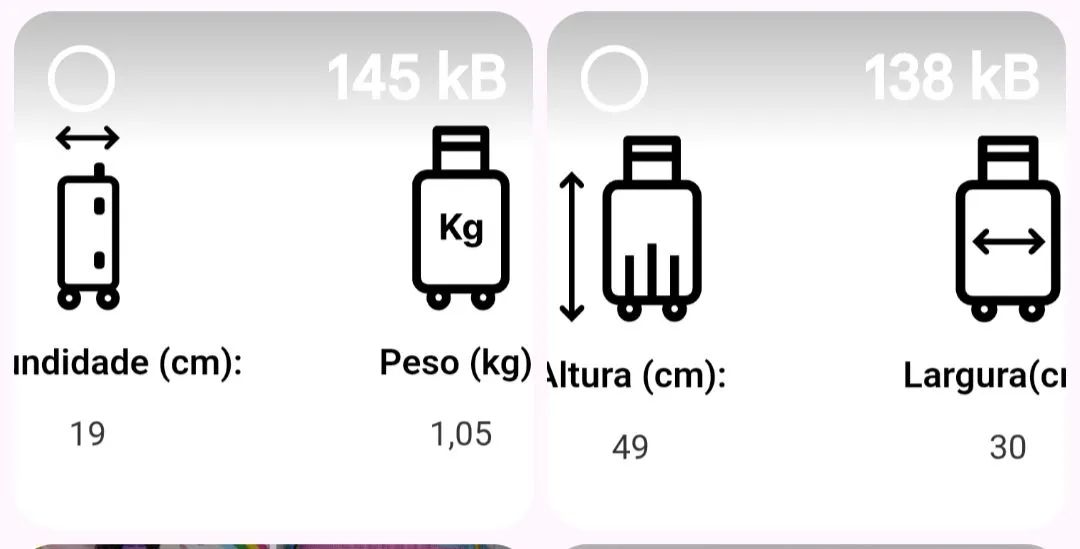 Kit Mochila de rodinhas Sistini  - Foto 5