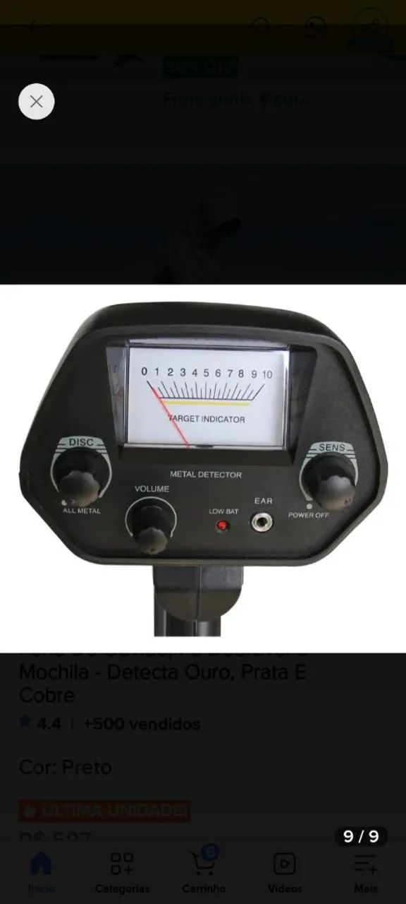 Detector de Metal Md4030 - Foto 2