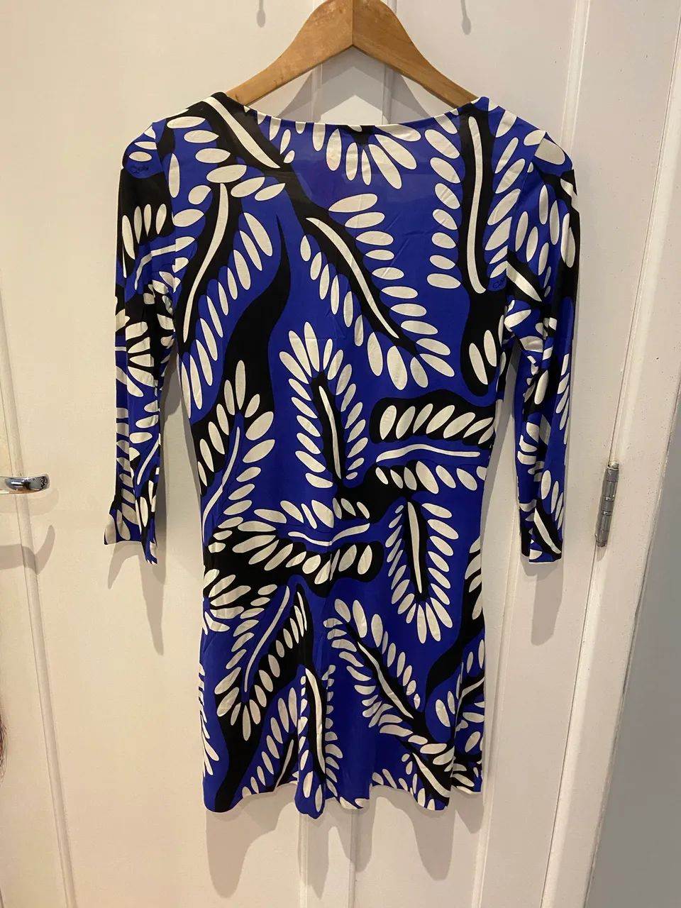 DvF Vestido dos EUA tecido Seda tam. 36  - Foto 2