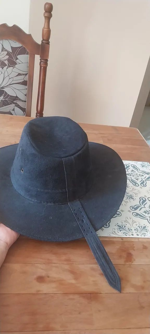 Chapéu cowboy preto - Foto 3