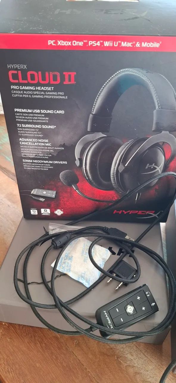 Fone para Jogos HYPERX CLOUD II - Foto 3
