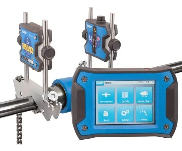 Alinhador a Laser Industrial SKF TKSA 41 - Alta Precisão e Agilidade na Manutenção.