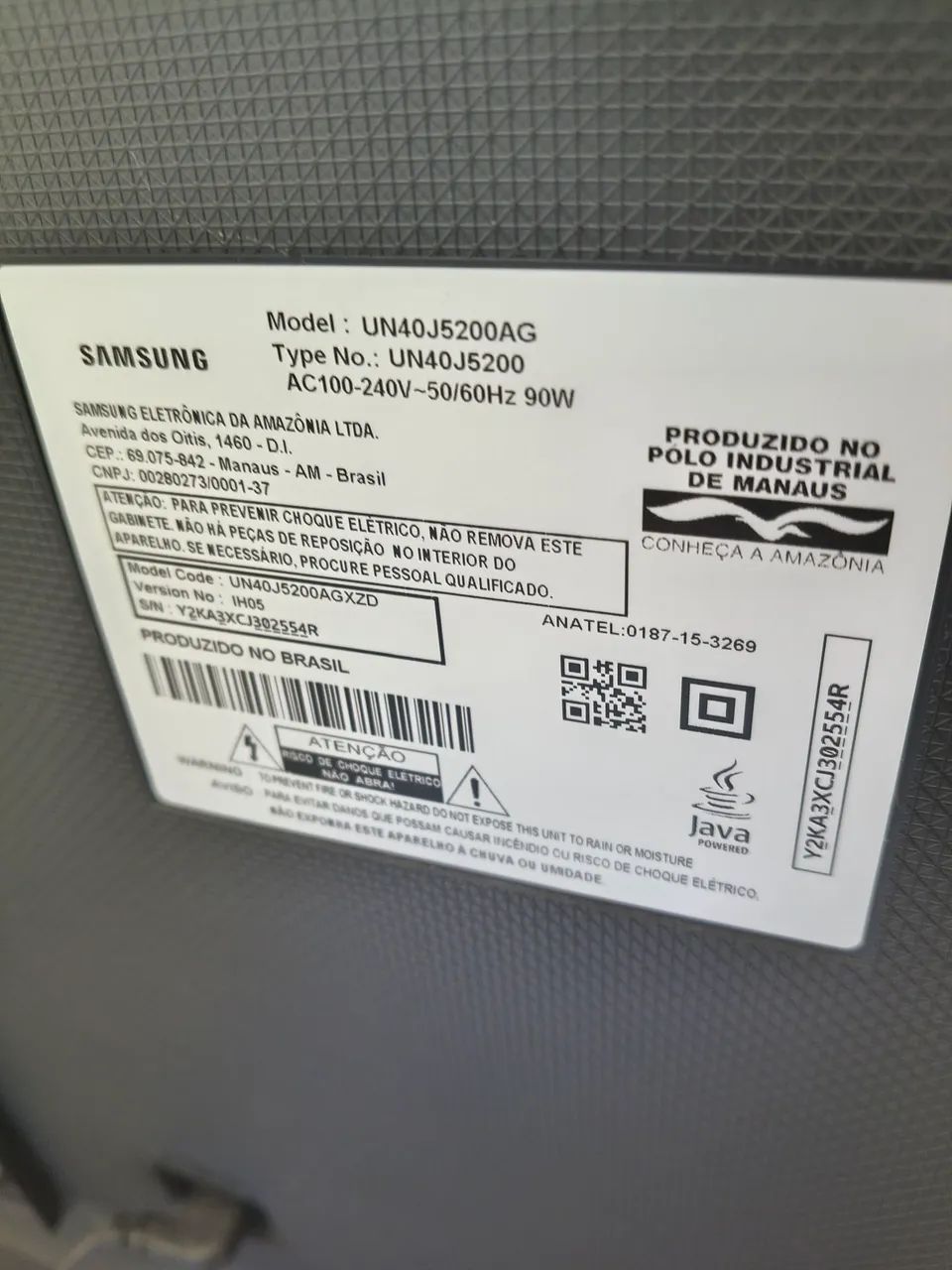 Smart Tv Samsung 40 polegadas . 40J5200<br>Samsung 40J5200<br>Sa<br>Samsung 40J5200 - Foto 4