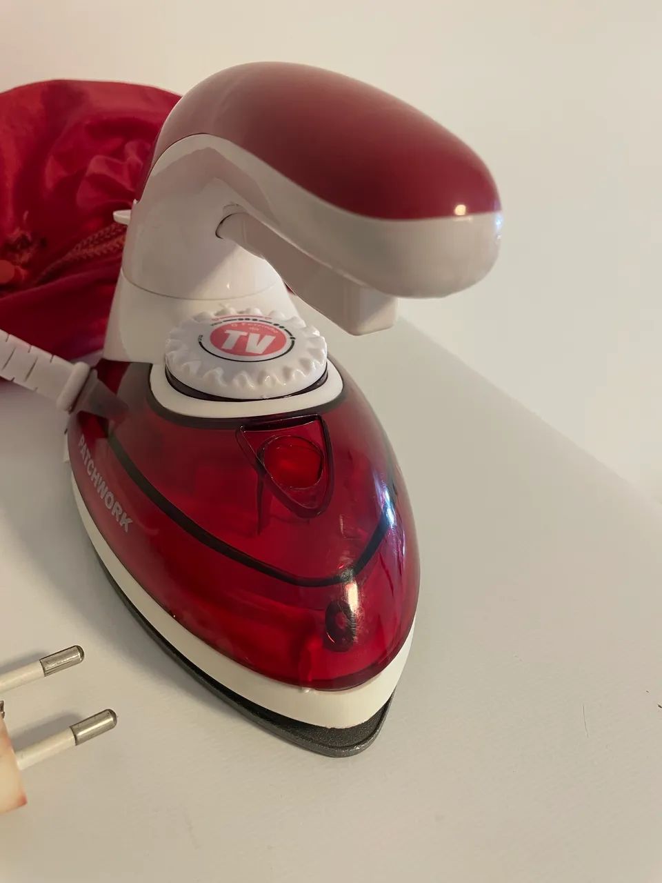 Mini ferro de passar para viagem 