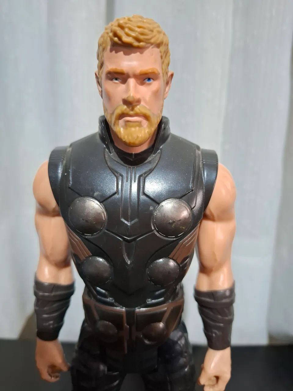 Boneco thor 30cm com martelo hasbro - Foto 3