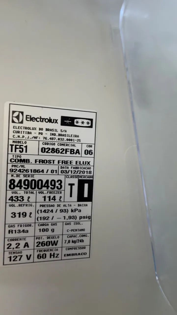 Geladeira Eletrolux tf51 - Foto 4
