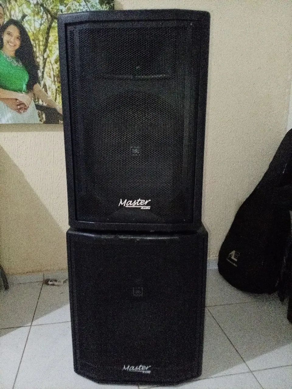 Caixas ativas sub e voz - Foto 3