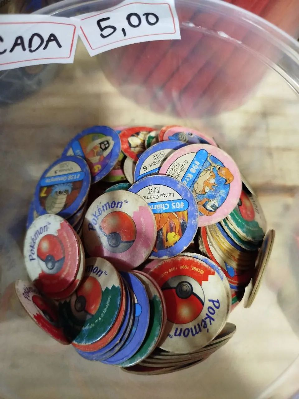 Tazos pokémon 