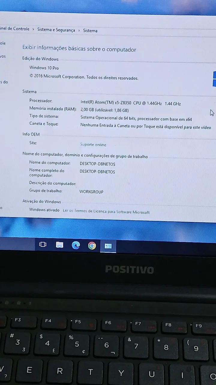 Notebook Positivo / Bateria Boa - Foto 4