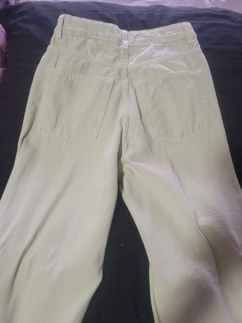 Calça Jeans - verde limão- no. 34 - Foto 2