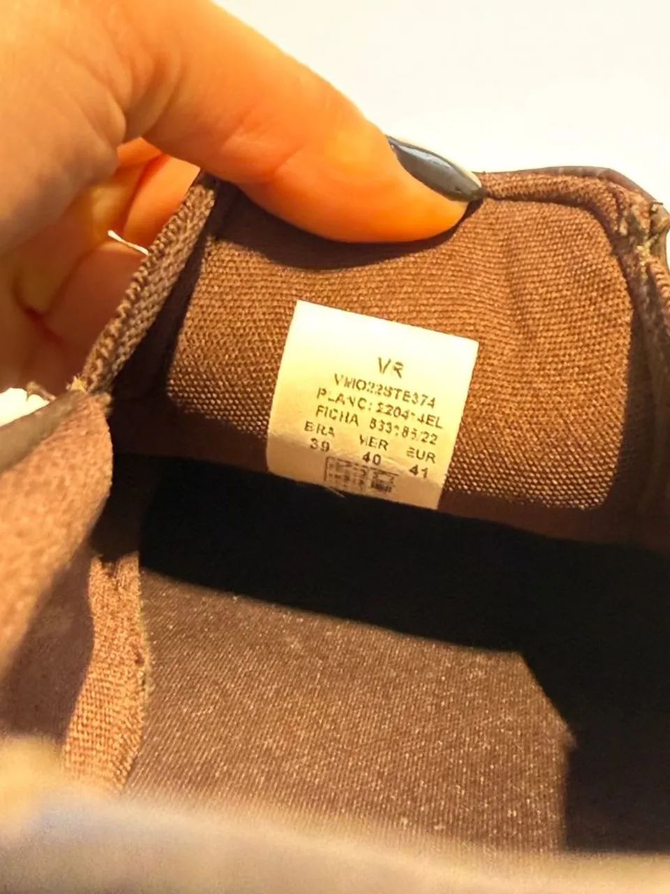 tênis vr slip on marrom - Foto 4
