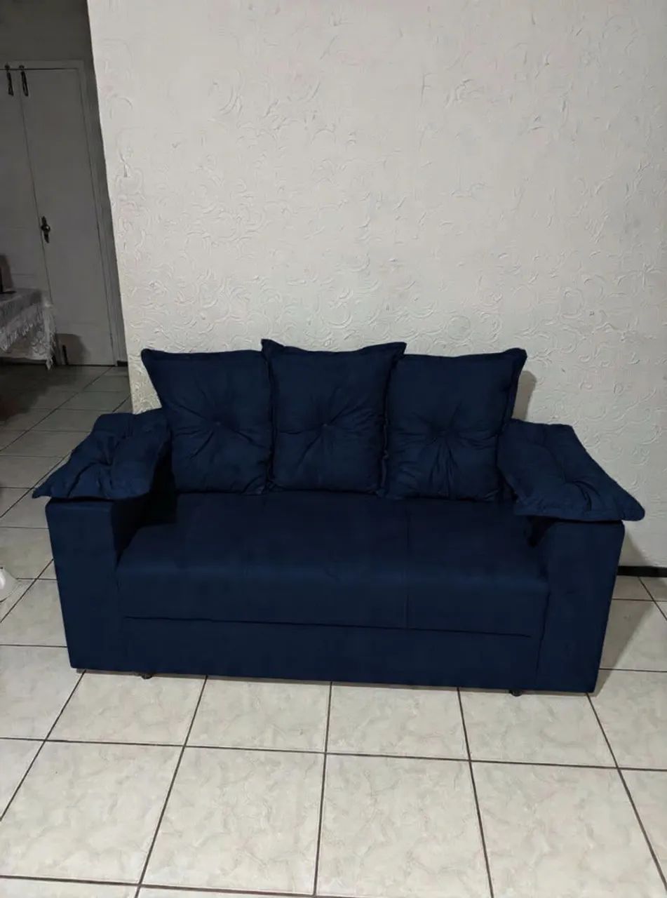 . Sofá VEGAS 3 Lugares - Direto da Fábrica com Entrega GRÁTIS! - Foto 4