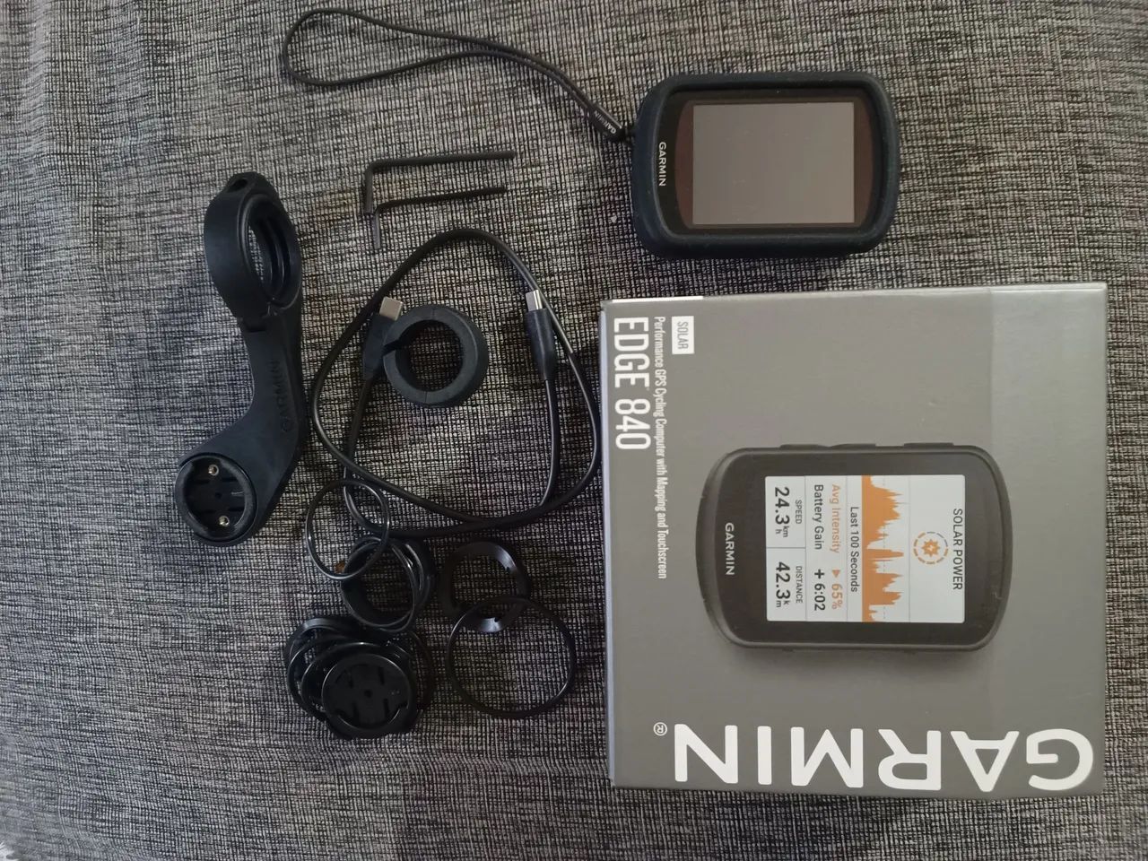 Garmin Edge 840 Solar. Semi Novo - Acessórios de Ciclismo - Carlos