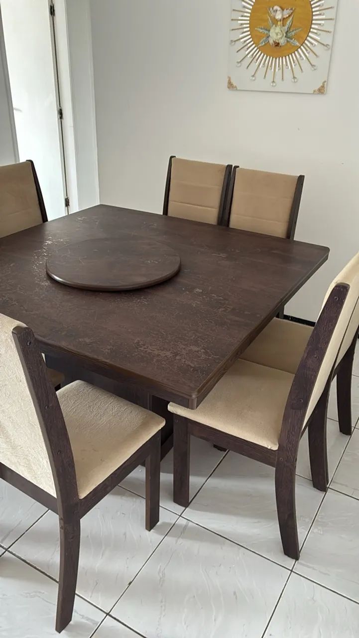 MESA 8 LUGARES MUITO NOVA! 