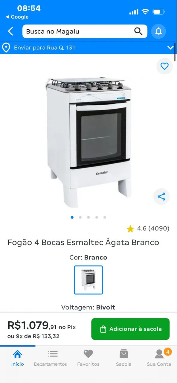 Fogão Agata 
