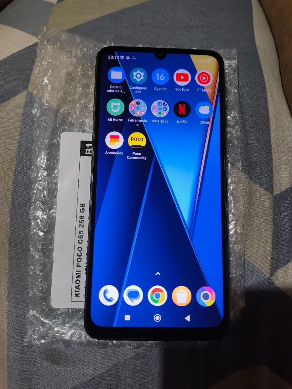 Xiaomi poco c65 256gb 12 de ram  - Foto 2