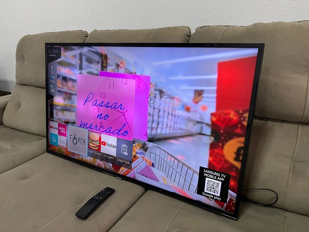 Tv Samsung 42 polegadas Led smart com controle ((ENTREGO GRATIS)) - Foto 2