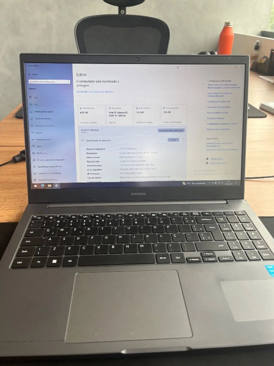 Notebook Samsung 