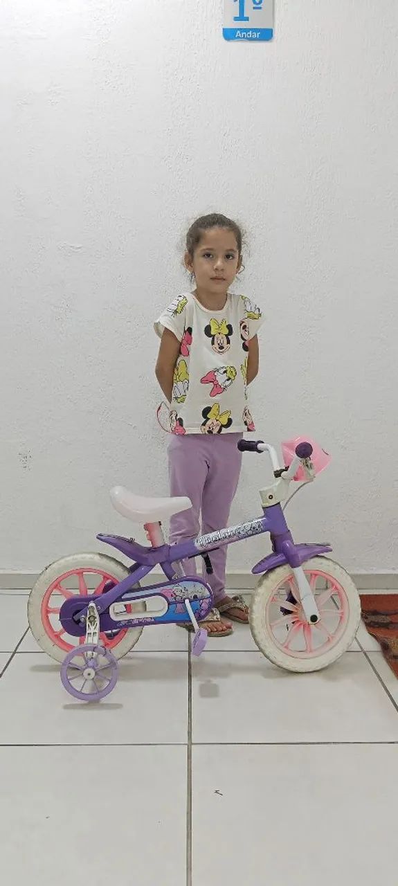 Bicicleta infantil menina - Foto 5