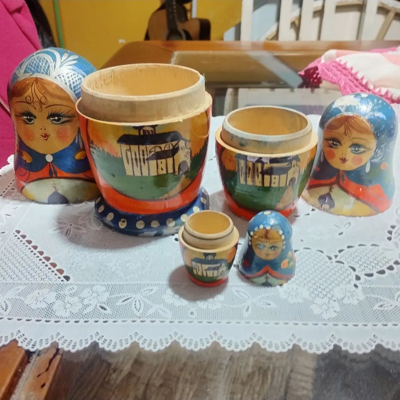 Boneca Russa Matrioska antiguidades  - Foto 4