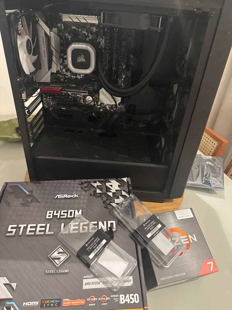 Vendo kit placa mãe + processador + memoria - Foto 2