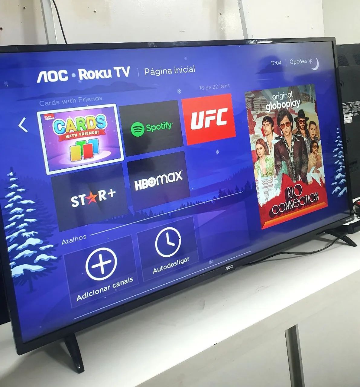 TV AOC Smart 32 (Seminova) - Foto 3