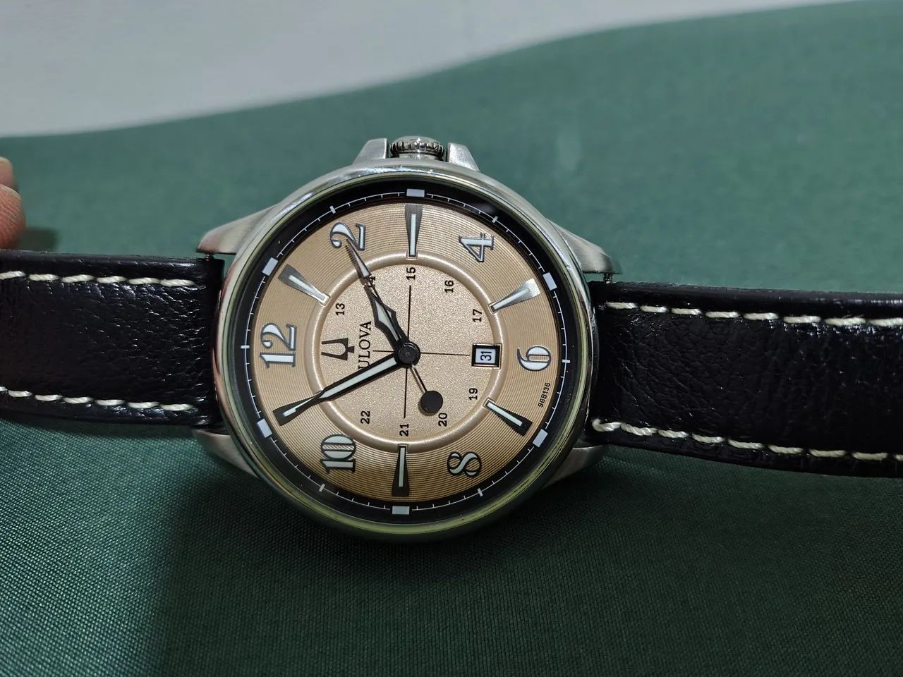 RELÓGIO BULOVA! ZERADO! GRANDÃO  - Foto 5