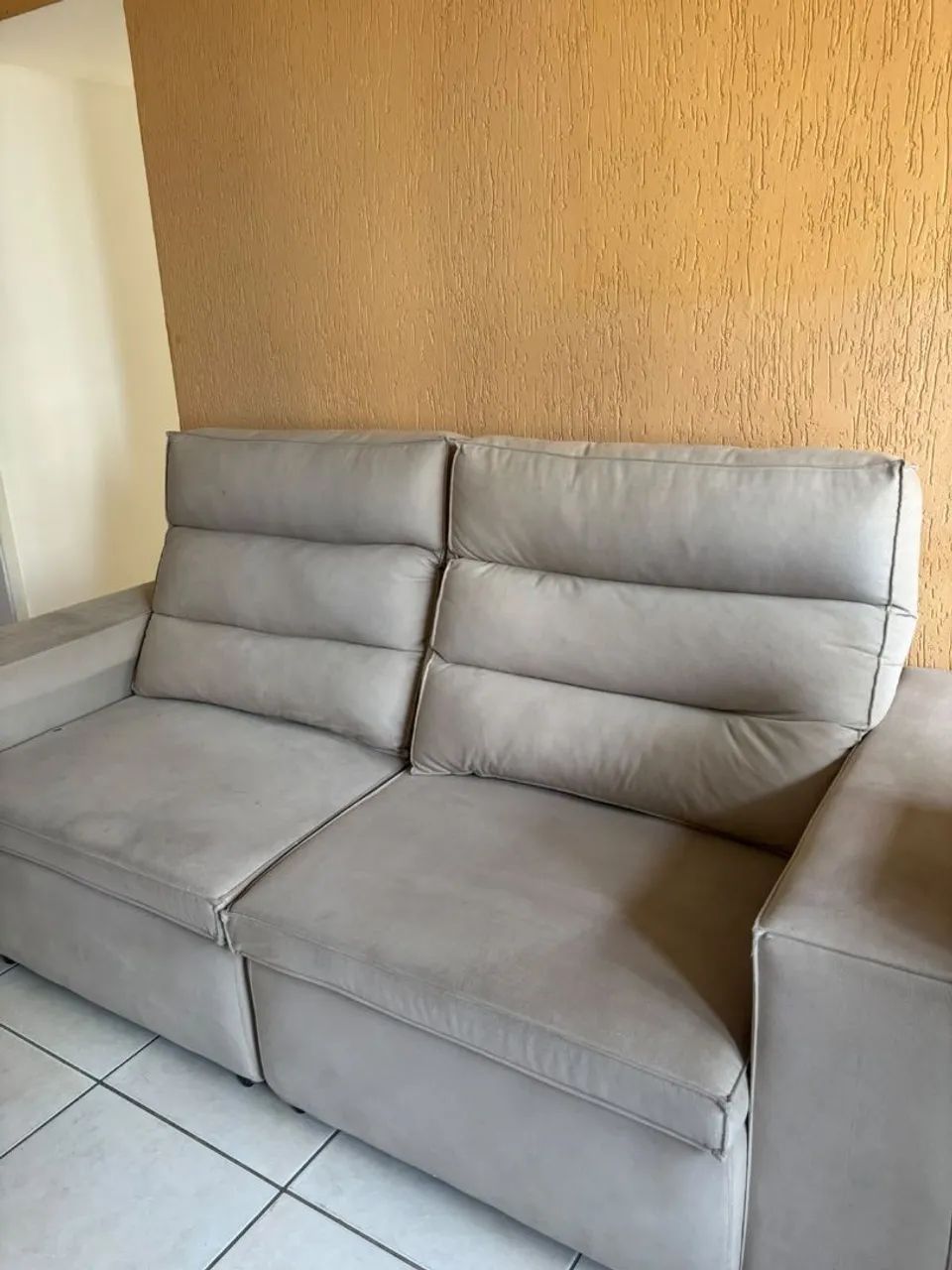 Sofá 2 lugares retrátil Sylvia Designer  - Foto 2