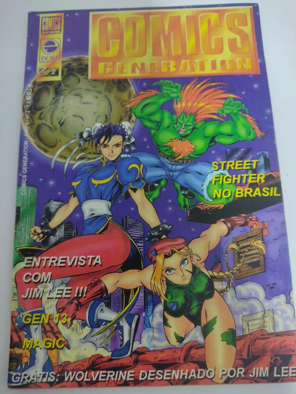 Revista Comics Generation N. 2 Antiga 