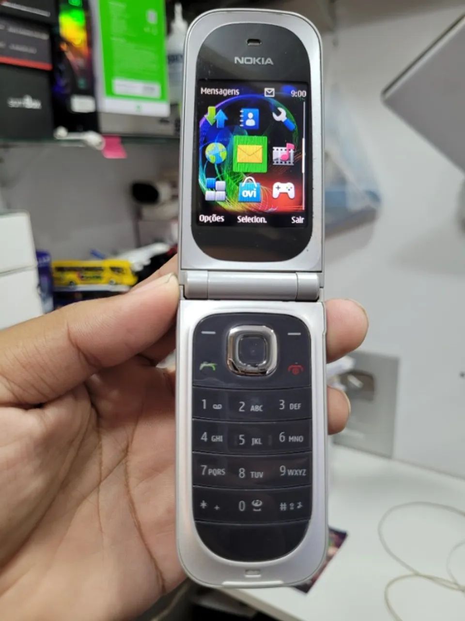 Nokia 7020a Retrô Flip Original Clássico Antigo Para Coleção - Foto 2