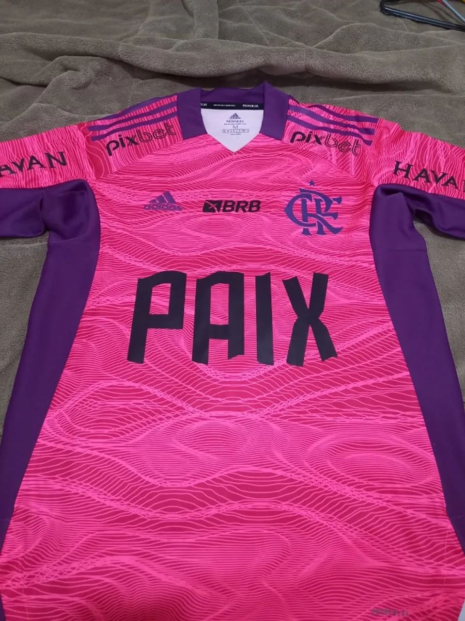 Camisa de jogador. Jogo da Paz. Tamanho M. Flamengo 2 x 1 Vasco