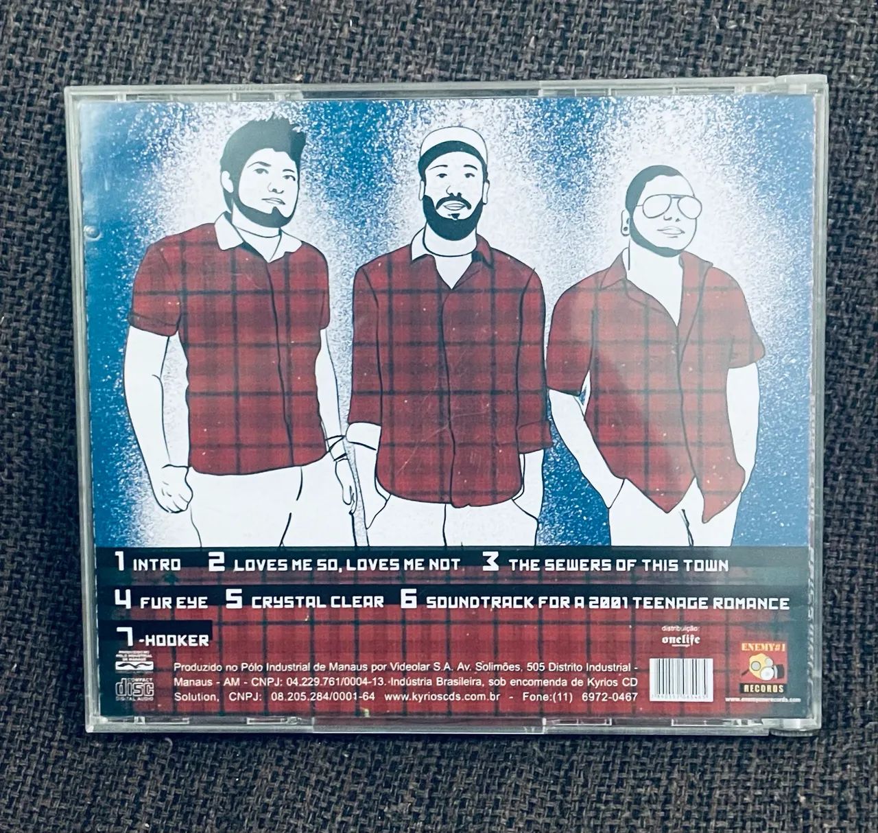 CD Phone Trio - Brickwall (Raro / Pop Punk / Melódico Nacional) - Foto 2