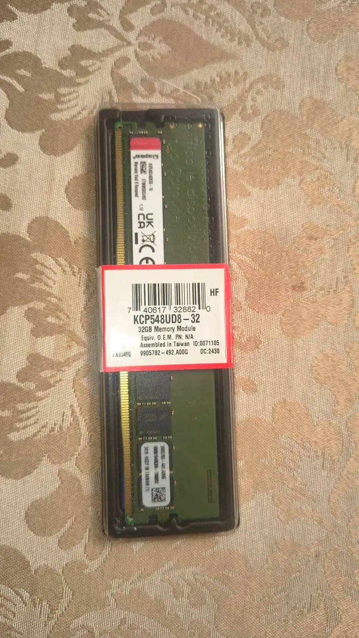 Memória ram 32 gb 