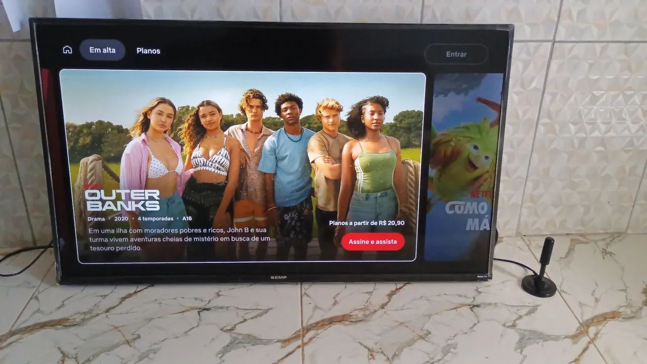 Tv Semp 43 polegadas smart roku tv  - Foto 4