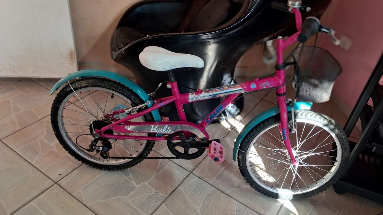 Linda bicicleta aro 20 só pegar e andar - Foto 2
